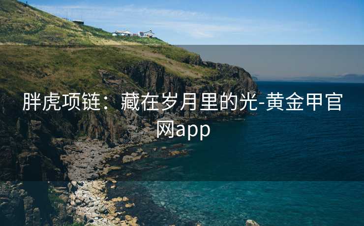 胖虎项链：藏在岁月里的光-黄金甲官网app